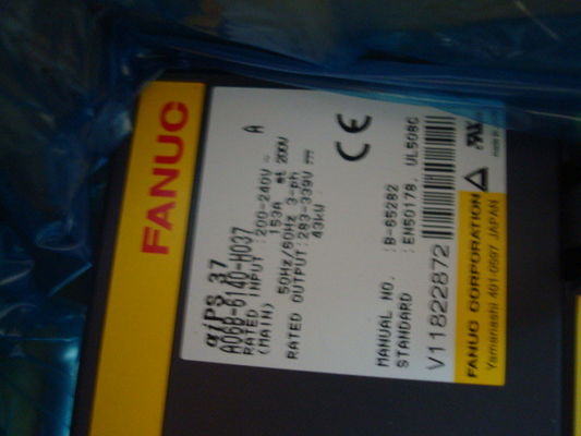 A06B-6140-H037 Fanuc σερβο παροχή ηλεκτρικού ρεύματος ενισχυτών χειρωνακτική aiPS-37 APHA Ι CNC