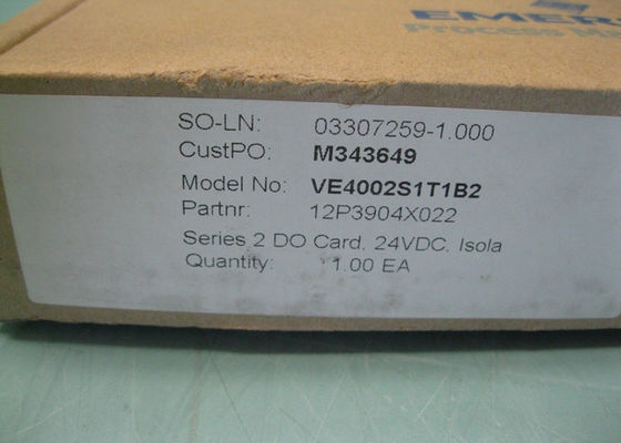 Περιττή ενότητα KJ3208X1-BA1 VE4002S1T1B1 12P3904X022 παροχής ηλεκτρικού ρεύματος του Emerson DeltaV