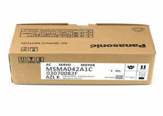 MSMA042A1C IP65 βιομηχανική σερβο μηχανών μηχανή 400W αδράνειας της Panasonic χαμηλή