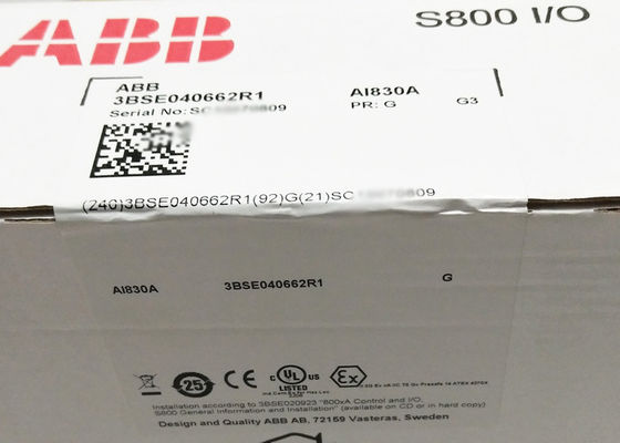 AI830A μίνι προγραμματίσημος ελεγκτής 3BSE040662R1 λογικής PLC Pt100