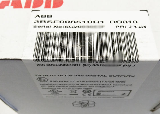 DO810 0.5A 16 ΚΑΝΑΛΟΣ PLC 3BSE008510R1 DIGITAL OUTPUT MODEL ΝΕΟ