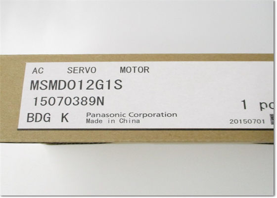 MSMD012G1S 3000 βιομηχανική οικογένεια της Panasonic MINAS A5 σερβο μηχανών περιστροφής/λεπτό