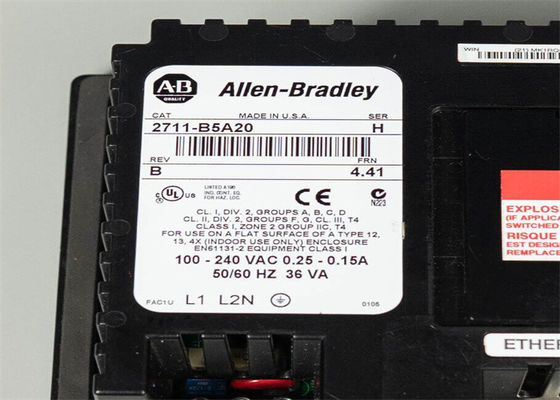 Οθόνη επαφής 550 Άλλεν Bradley οθόνης αφής 2711B5A20 HMI