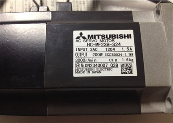 Hc-mf23b-S24 βιομηχανική σερβο μηχανή 3000RPM 200W 3AC της Mitsubishi