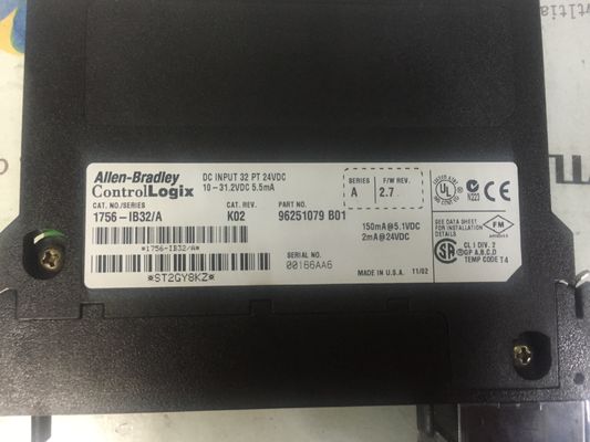 Ψηφιακές I/O εισαγωγές 32 1756-IB32 ενότητας του Άλλεν-Bradley ControlLogix
