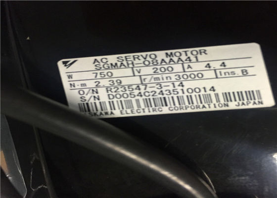 Yaskawa AC Industrial SGMAH-08AAA41 750W 200V 3000RPM ΟΛΟΚΑΙΝΟΥΡΓΙΟ