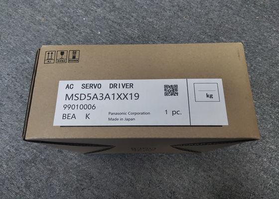 Σερβο ενισχυτής δύναμης Drive 50W μηχανών οδηγών MSD5A3A1XX19 εναλλασσόμενου ρεύματος της Panasonic