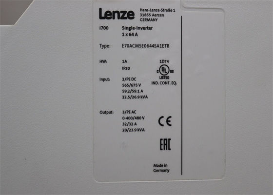 Σερβο-ΑΝΑΣΤΡΟΦΈΑΣ I700 Lenze E70ACMSE0644SA1ETR ΜΈΧΡΙ το 2000 Hz ΠΙΘΑΝΌ