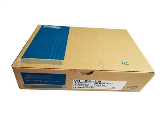 Της Mitsubishi 3-Phase 200W εναλλασσόμενου ρεύματος σερβο σερβο ενισχυτής εναλλασσόμενου ρεύματος Drive κ.-j2s-20B hc-MF23 με τη μηχανή
