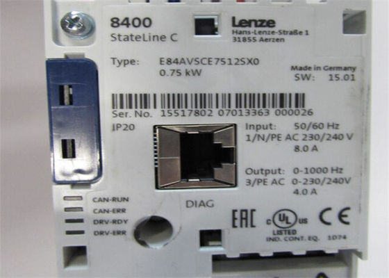 ΕΓΚΑΤΆΣΤΑΣΗ ΣΕΙΡΆΣ STATELINE Lenze E84AVSCE7512SX0 8400 0,75 KW (1,0 HP)