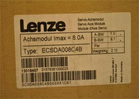 Lenze ECSDA008C4B ΣΕΡΒΟ ΆΞΟΝΑ ECS-ΕΦΑΡΜΟΓΉ ΣΥΣΤΗΜΆΤΩΝ ΕΝΌΤΗΤΑΣ ECS-ΣΕΡΒΟ