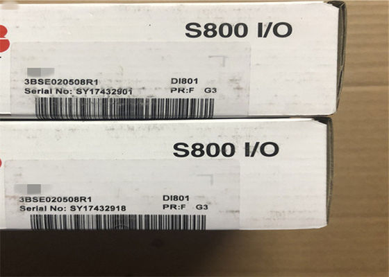 ABB DI801 S800L I/O συνεχές ρεύμα ενότητας εισαγωγής ενότητας 3BSE020508R1 ψηφιακό 24V, 1x16 chanels