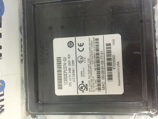 IC693CPU374   Προγραμματίσημη ενότητα PLC ελεγκτών λογικής της Γερμανίας Fanuc