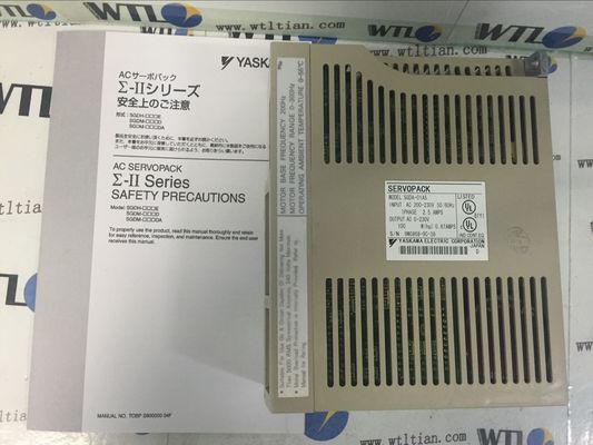 Sgda-01AS 100 Drive Yaskawa 230 ανώτατη παραγωγή 1:5000 σερβο μηχανών εναλλασσόμενου ρεύματος W Β