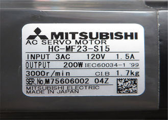 Hc-mf23-S15 βιομηχανική σερβο μηχανή Mitsubishi 3000RPM 50/60 Hz