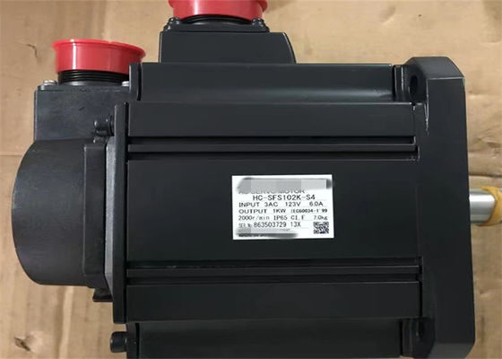 Σερβο μηχανή hc-sfs102k-S4 2000min/r, 1KW ελέγχου εναλλασσόμενου ρεύματος της MITSUBISHI βιομηχανική