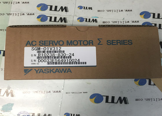 SGM-01A314S τάση 0.87A 0.318N.m σερβο μηχανών 200V επαγωγής εναλλασσόμενου ρεύματος   3000RPM