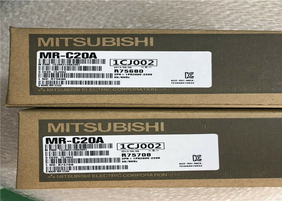 Της Mitsubishi Electric βιομηχανική Drive κ.-C20A σειράς κ.-γ δύναμη 200W 1.5A ενισχυτών εναλλασσόμενου ρεύματος σερβο