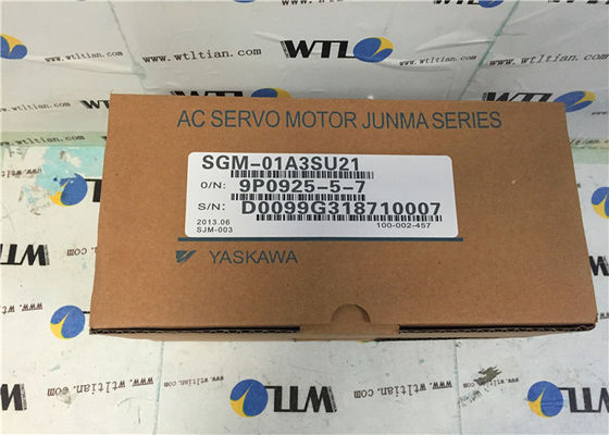 Βιομηχανική σερβο μηχανή SGM-01A3SU21 100W 200Volt 3000RPM εναλλασσόμενου ρεύματος Yaskawa