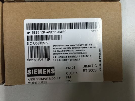 6ES7134-4GB51-0AB0 ενότητα ηλεκτρονικής ι-2-καλωδίων 4-20 μΑ υψηλής ταχύτητας Siemens 2AI