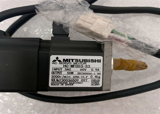 Hc-mf053-S3 βιομηχανική σερβο μηχανή 3000 r/min 3AC 60V 0.9A 50W της Mitsubishi