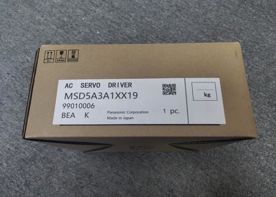 Σερβο MSD της Panasonic MSD5A3A1XX19 σειρά 50W 3 pH κίνηση-εναλλασσόμενου ρεύματος. 200V