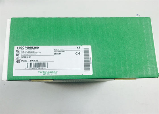 140CPU65260 κβάντο Modicon επεξεργαστών ενότητας - 3072 KB - 266 MHZ ethernet κβαντικού μακρινού I/O