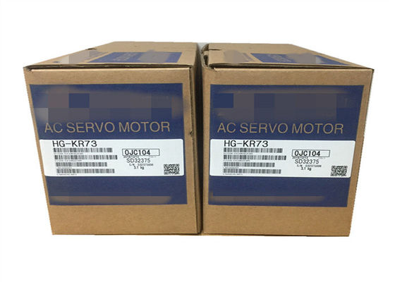 Βιομηχανικός ηλεκτρικός κινητήρας 750W 200VAC σειράς σερβο μηχανών Hg-KR73 MITSUBISHI Hg-KR εναλλασσόμενου ρεύματος