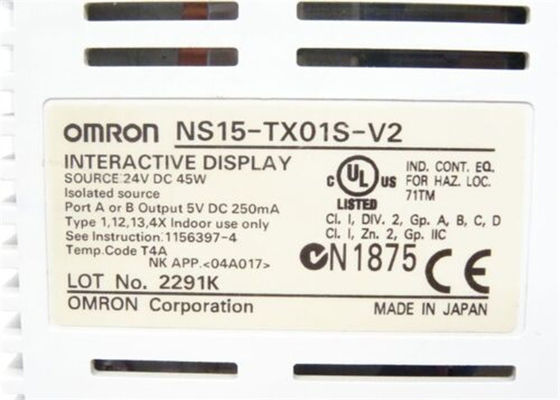 ΔΙΕΠΑΦΉ 15 ΧΕΙΡΙΣΤΏΝ Omron NS15-TX01S-V2 ΑΣΉΜΙ TCHS ETN+SERIAL+USB