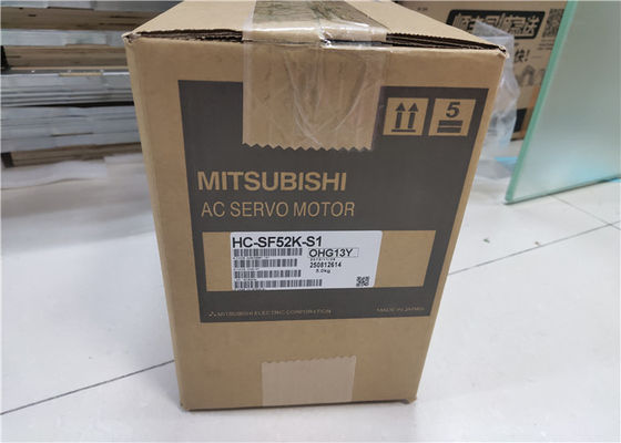 3 βιομηχανική ηλεκτρική σερβο μηχανή 500W της Mitsubishi hc-sf52k-s1 μηχανών εναλλασσόμενου ρεύματος φάσης ΝΈΑ στο απόθεμα