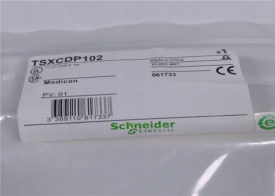 Το ηλεκτρικό TSXCDP102 συνδέοντας καλώδιο Σνάιντερ ετύλιξε τα κυλημένα καλώδια κορδελλών 1m