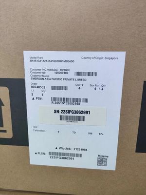 Rosemount 5408 26 Ghz FMCW με τη μοναδική χαμηλή 12V ενεργειακών αποδοτική ραντάρ τάση συνεχούς εκτόξευσης τσιπ