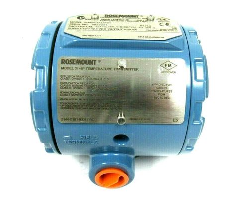 Εισόδου-εξόδου απομόνωση Rosemount 3144P που διευκρινίζεται σε 500 Vdc 50/60 Hz 0-99 τοις εκατό σχετικής υγρασίας