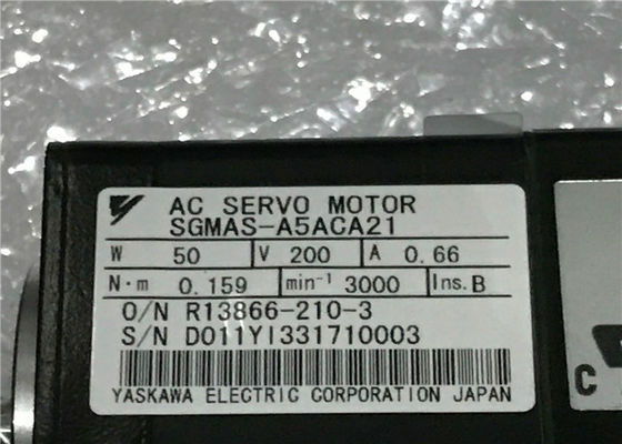 Σίγμα ΙΙ ΣΕΡΒΟ ΜΗΧΑΝΉ 50W 0.66A 0.159N.m YASKAWA SGMAH εναλλασσόμενου ρεύματος sgmas-A5ACA21