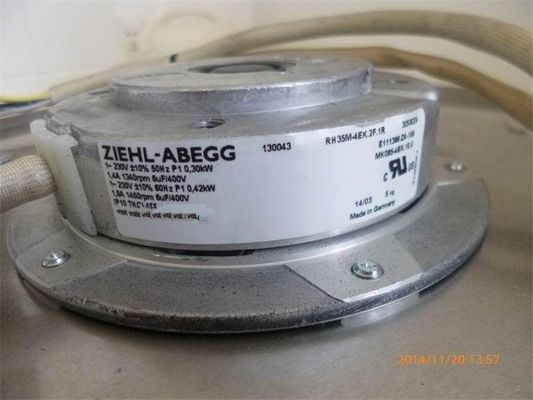 RH35M-4EK.2F.1R R8   Βιομηχανικός ανεμιστήρας αναστροφέων Abegg ABB VFD ACS800 Ziehl