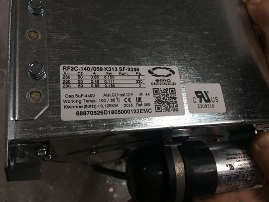 RF2C-140/059 βιομηχανικός φυγοκεντρικός ανεμιστήρας K313 230VAC Drive αναστροφέων για ABB ACS800