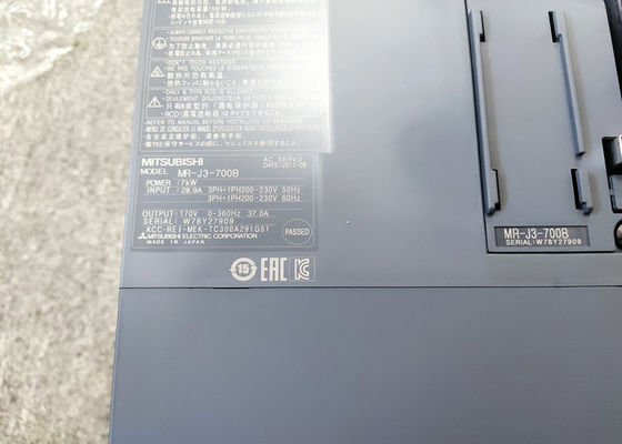Mitsubishi 3 σερβο ενισχυτής μηχανών οδηγών κ.-j3-700B 7KW εναλλασσόμενου ρεύματος φάσης στο σύστημα ελέγχου