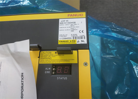 56kw Fanuc εναλλασσόμενου ρεύματος σερβο ενισχυτής δύναμης οδηγών A06B-6141-H045#H580 AiSP45 σερβο