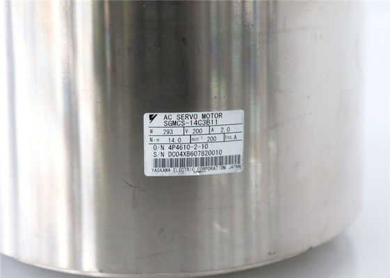 Sgmcs-14C3B11 βιομηχανική ΣΕΡΒΟ ΜΗΧΑΝΉ 293W 14.0N.m εναλλασσόμενου ρεύματος Yaskawa σερβο μηχανών