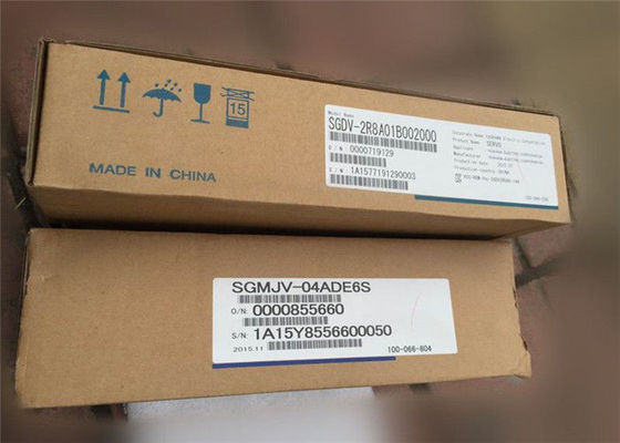 Βιομηχανική σερβο μηχανή sgmjv-04ade6s+sgdv-2R8A01B 3000rpm που χρησιμοποιείται Cnc στη μηχανή