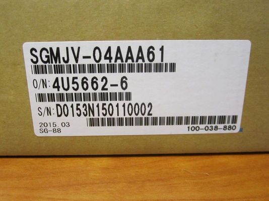 Sgmjv-04AAA61 βιομηχανική σύγχρονη σερβο μηχανή σερβο μηχανών ρομπότ εναλλασσόμενου ρεύματος