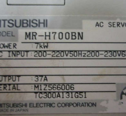 Κ.-H700BN βιομηχανική σερβο σειρά της Mitsubishi melservo-χ Drive