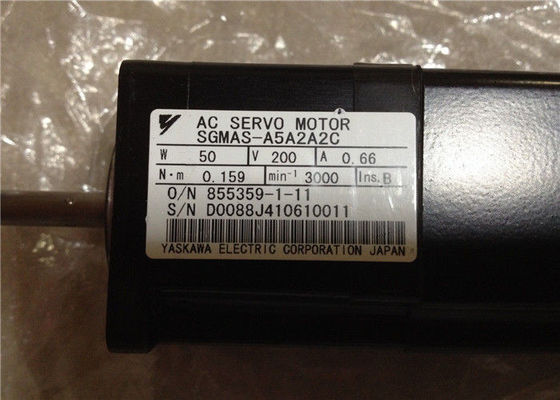 Βιομηχανική σερβο μηχανή sgmas-A5A2A2C 50W 200V με τον απόλυτο κωδικοποιητή 17bit