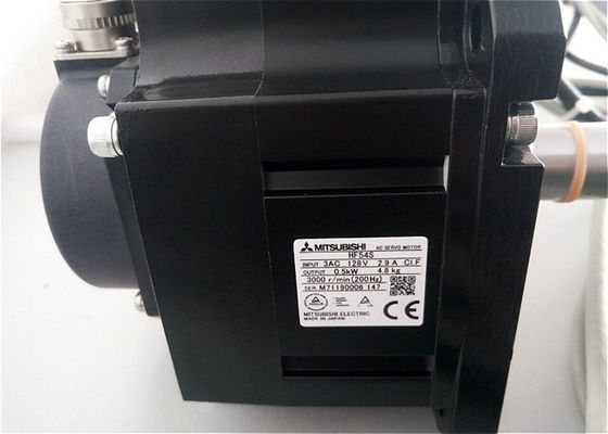Σειρά 0.5KW 3AC 128V 2.9A 3000r/min σερβο μηχανών HF εναλλασσόμενου ρεύματος της Mitsubishi HF54S Industial ολοκαίνουργια
