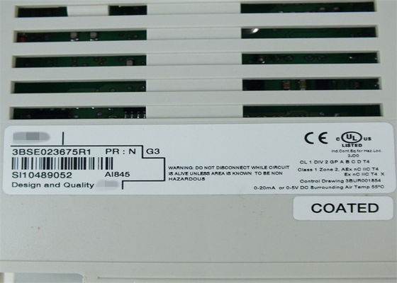 Νέο ABB Ι αναλογική εισαγωγή ενότητας 3BSE023675R1 AI845 Ο. Περιττό ή ενιαίο 1x8ch. ΑΡΣΕΝΙΚΟ ΕΛΆΦΙ