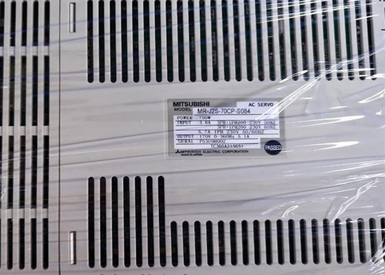 Κ.-j2s-70cp-S084 βιομηχανικά σερβο Drive 3PH 200-230VAC 50/60HZ 750W της Mitsubishi
