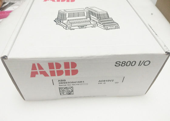 I/O μονάδα αναλογικής παραγωγής PLC ενότητας 3BSE038415R1 AO810V2 S800 8 κανάλια