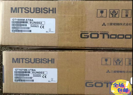 Gt1675m-VTBA πρότυπη σειρά HMI οθόνης αφής της Mitsubishi HMI GT16