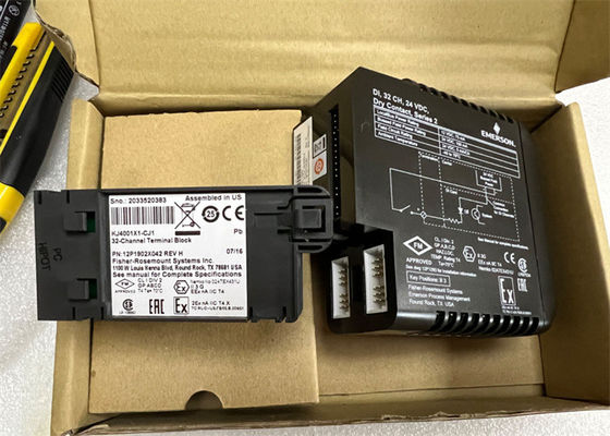 Περιττή ενότητα του Emerson DeltaV KJ3203X1-BA1 VE4001S2T2B4 12P3270 παροχής ηλεκτρικού ρεύματος