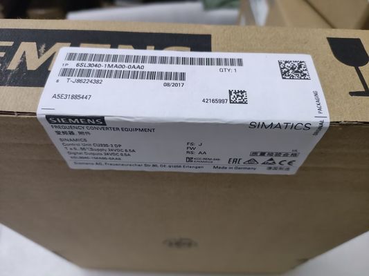 Siemens 6SL3040-1MA00-0AA0 cu320-2 DP ΜΕ τη ΔΙΕΠΑΦΉ PROFIBUS ΧΩΡΊΣ ΣΥΜΠΑΓΉ ΚΆΡΤΑ ΛΆΜΨΗΣ.